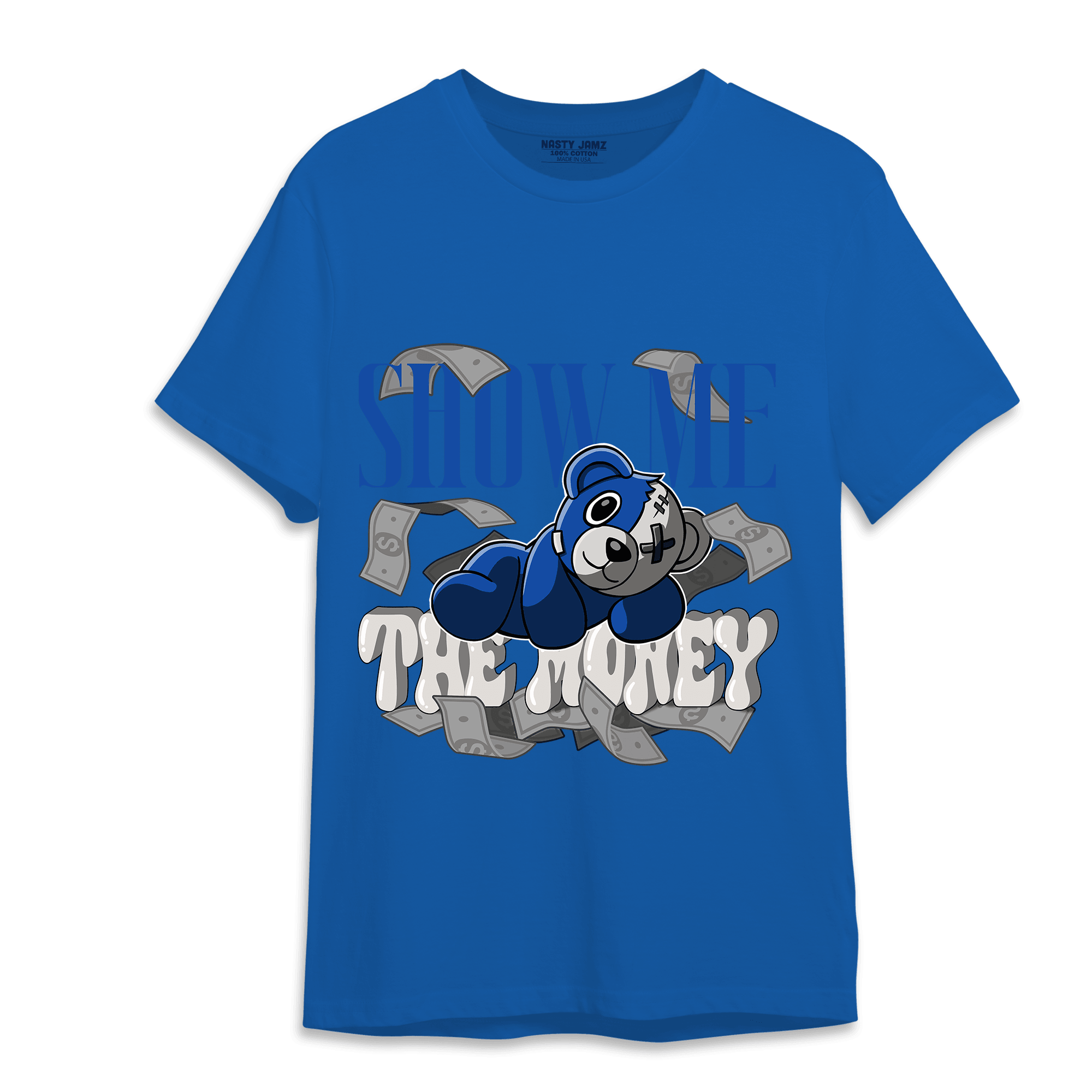 Air Max 1 86 Royal T Shirt Match Show Me The Money - NastyJamz