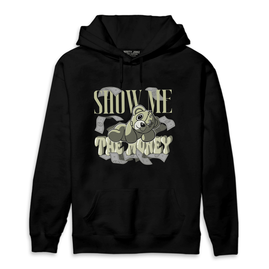 Yeezy Slide Resin Hoodie Match Show Me The Money - NastyJamz