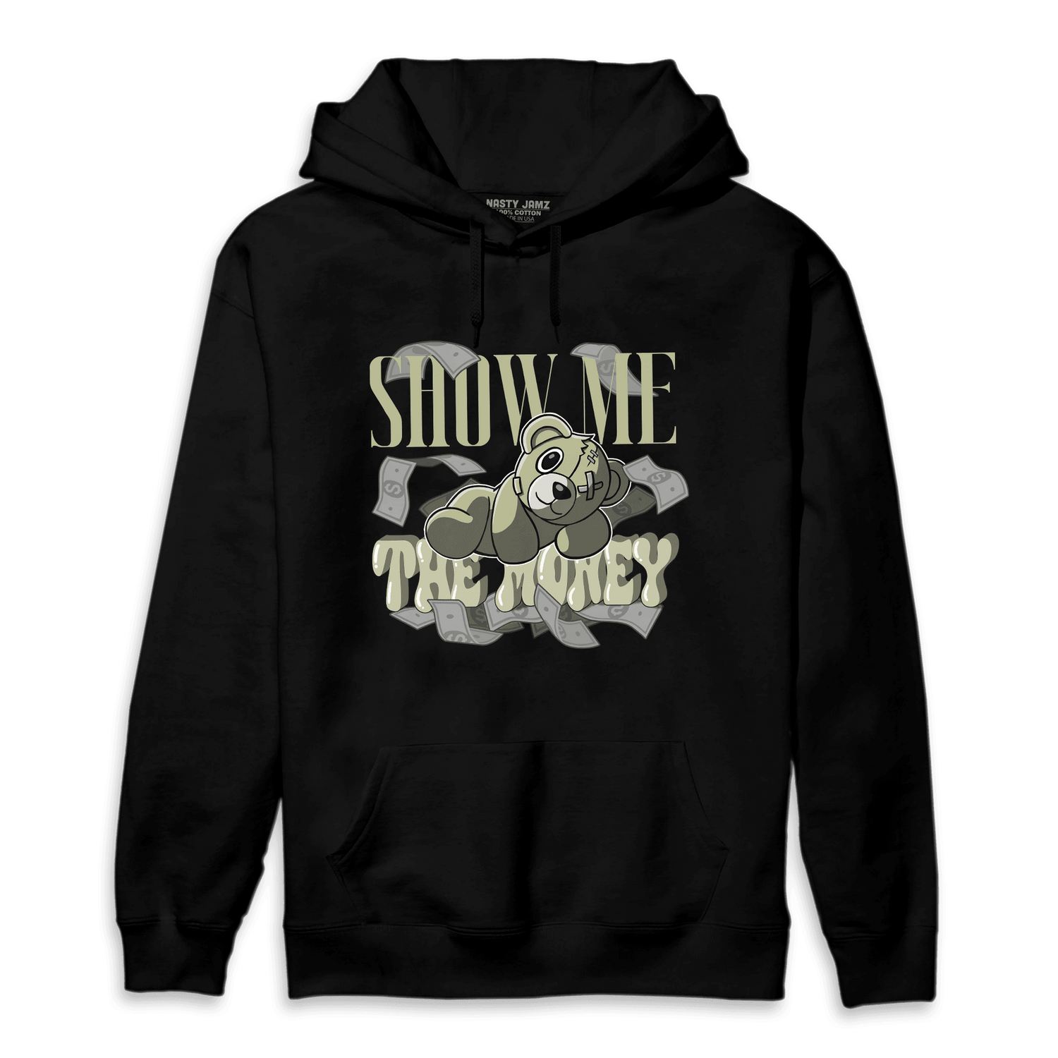 Yeezy Slide Resin Hoodie Match Show Me The Money - NastyJamz