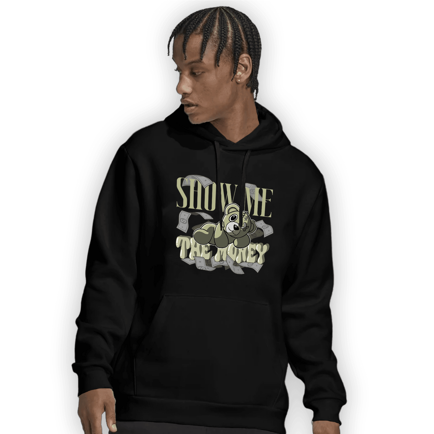 Yeezy Slide Resin Hoodie Match Show Me The Money - NastyJamz