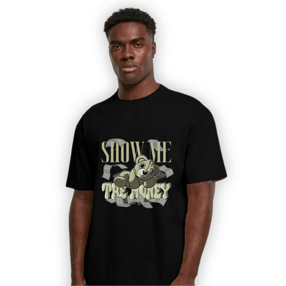 Yeezy Slide Resin T Shirt Match Show Me The Money - NastyJamz