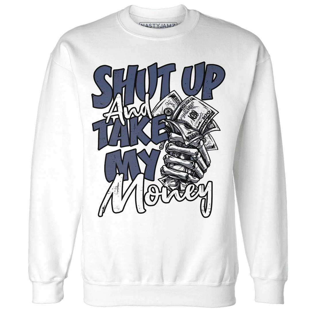 Low-Diffused-Blue-11s-Sweatshirt-Match-Shut-Up