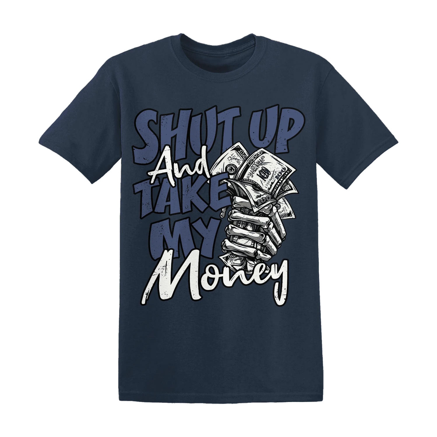Low-Diffused-Blue-11s-T-Shirt-Match-Shut-Up