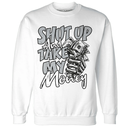Wolf-Grey-12s-Sweatshirt-Match-Shut-Up
