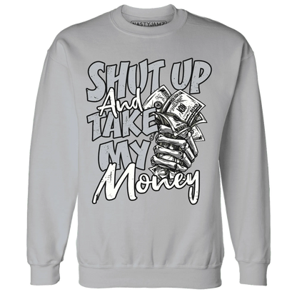 Wolf-Grey-12s-Sweatshirt-Match-Shut-Up