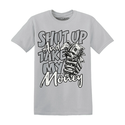 Wolf-Grey-12s-T-Shirt-Match-Shut-Up