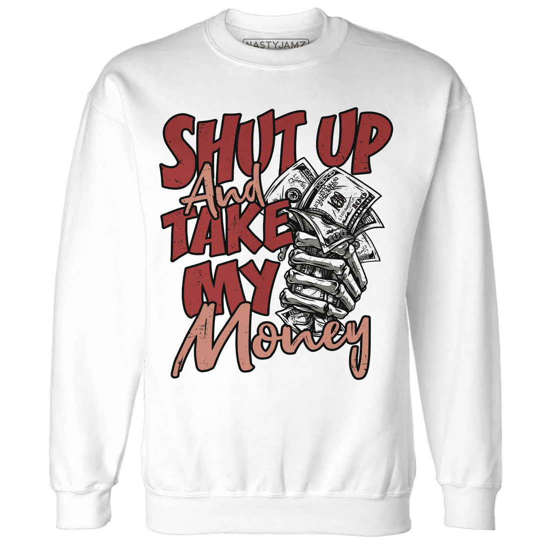 Dune-Red-13s-Sweatshirt-Match-Shut-Up