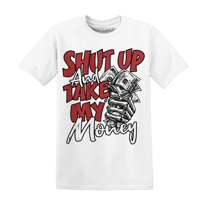 Black-Toe-Reimagined-Red-White-1s-T-Shirt-Match-Shut-Up