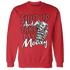 Black-Toe-Reimagined-Red-White-1s-Sweatshirt-Match-Shut-Up