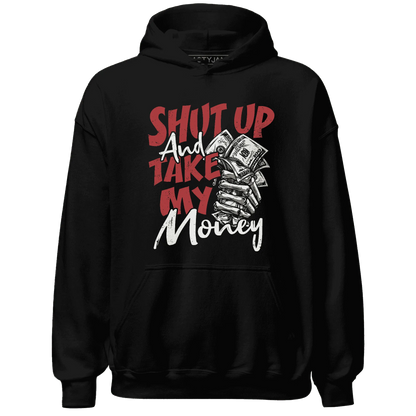 Black-Toe-Reimagined-Red-White-1s-Hoodie-Match-Shut-Up