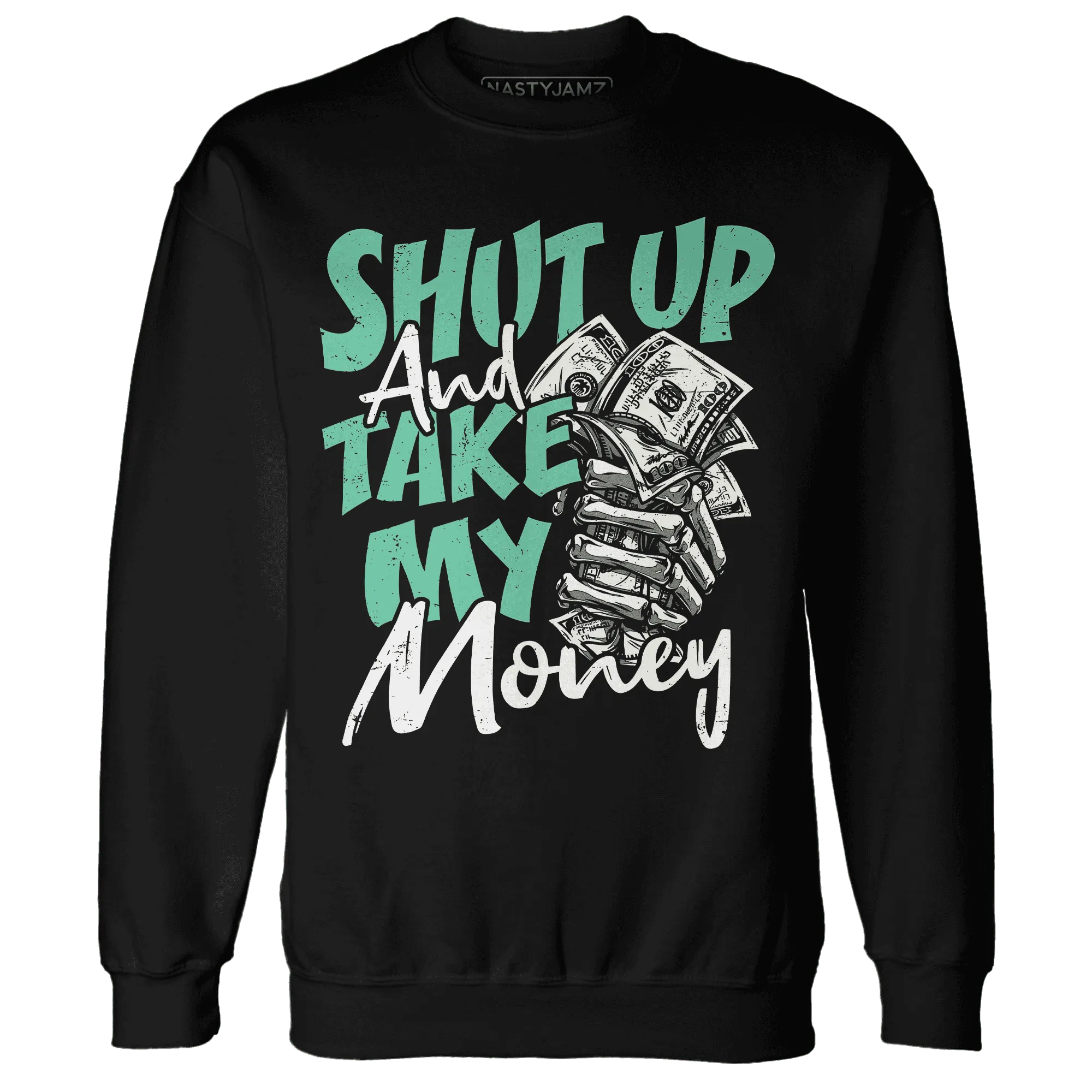 High-OG-Green-Glow-1s-Sweatshirt-Match-Shut-Up