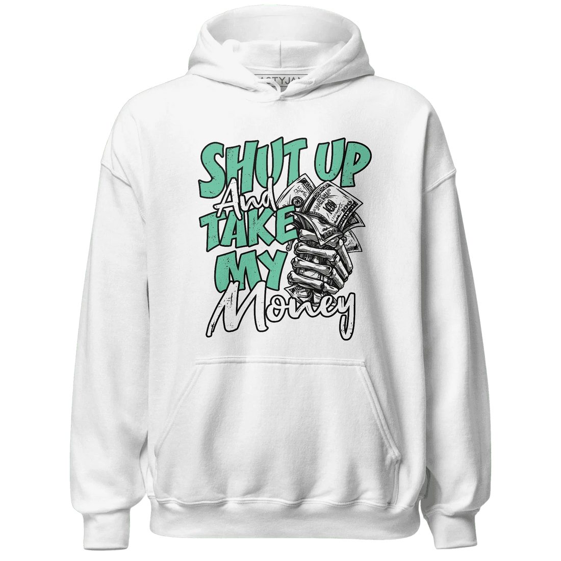 High-OG-Green-Glow-1s-Hoodie-Match-Shut-Up