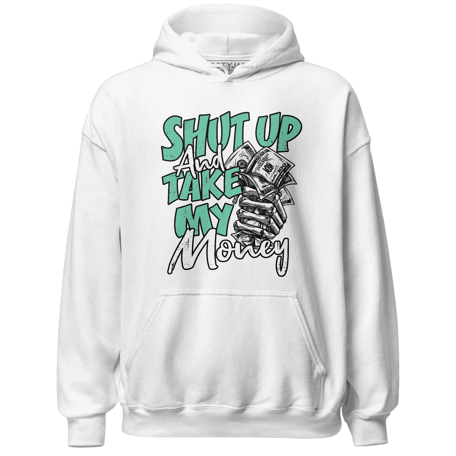 High-OG-Green-Glow-1s-Hoodie-Match-Shut-Up