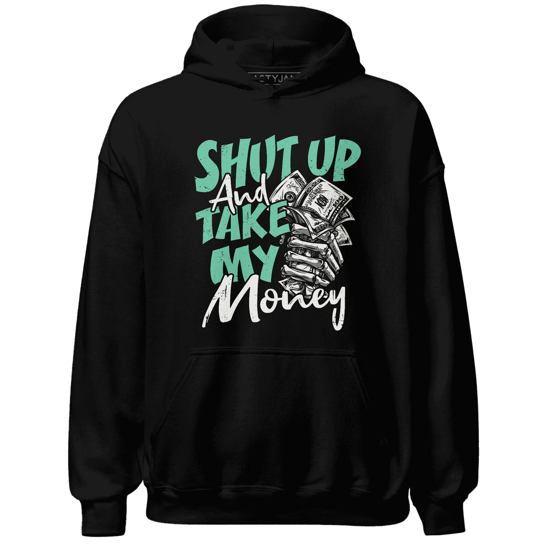 High-OG-Green-Glow-1s-Hoodie-Match-Shut-Up