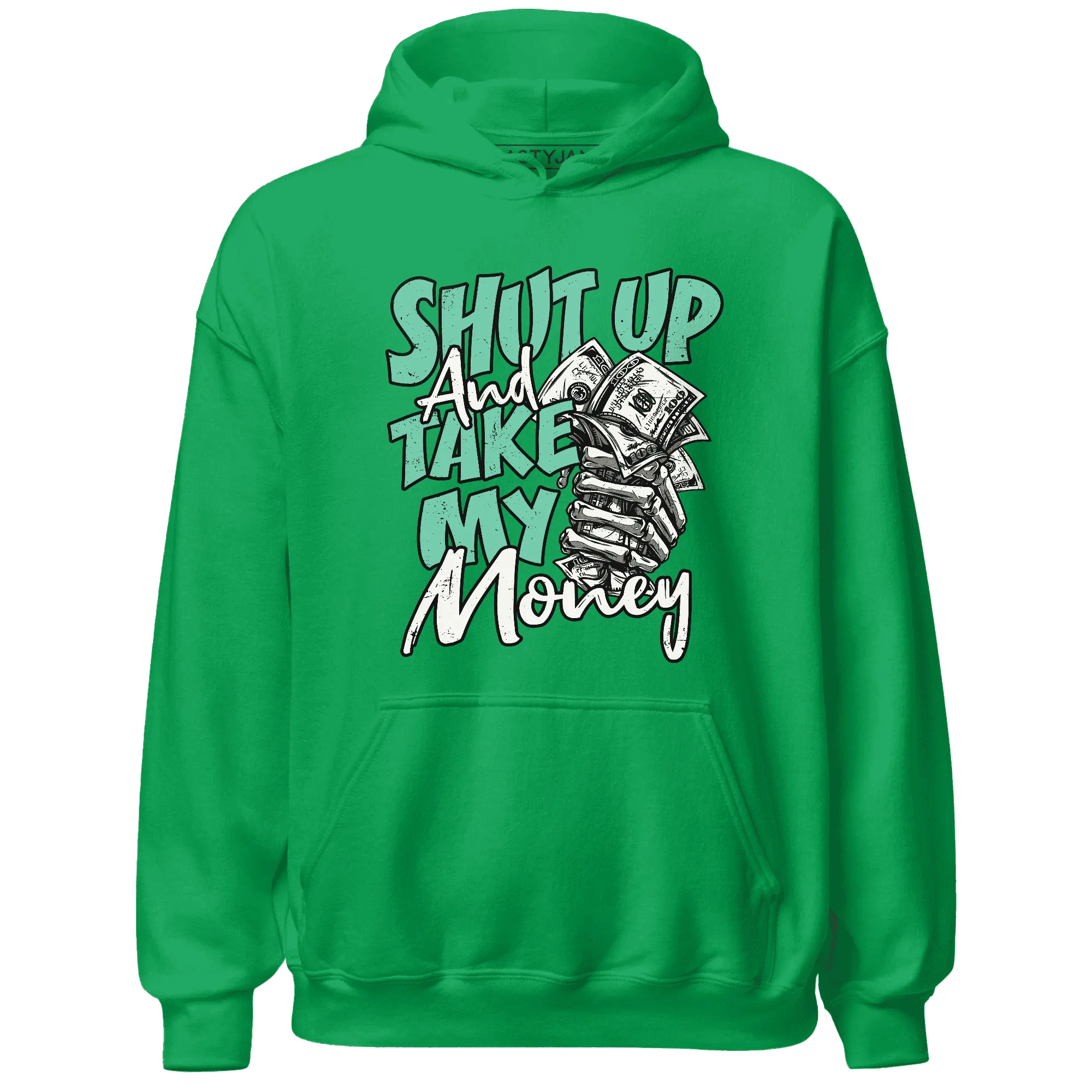 High-OG-Green-Glow-1s-Hoodie-Match-Shut-Up