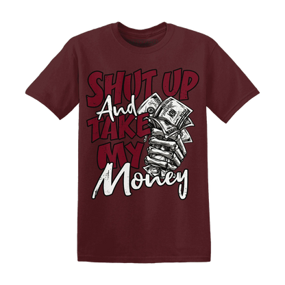 High-White-Team-Red-1s-T-Shirt-Match-Shut-Up