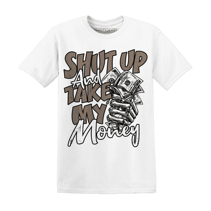 Low-Mocha-1s-T-Shirt-Match-Shut-Up