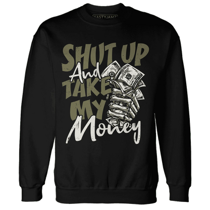 Medium-Olive-1s-Sweatshirt-Match-Shut-Up