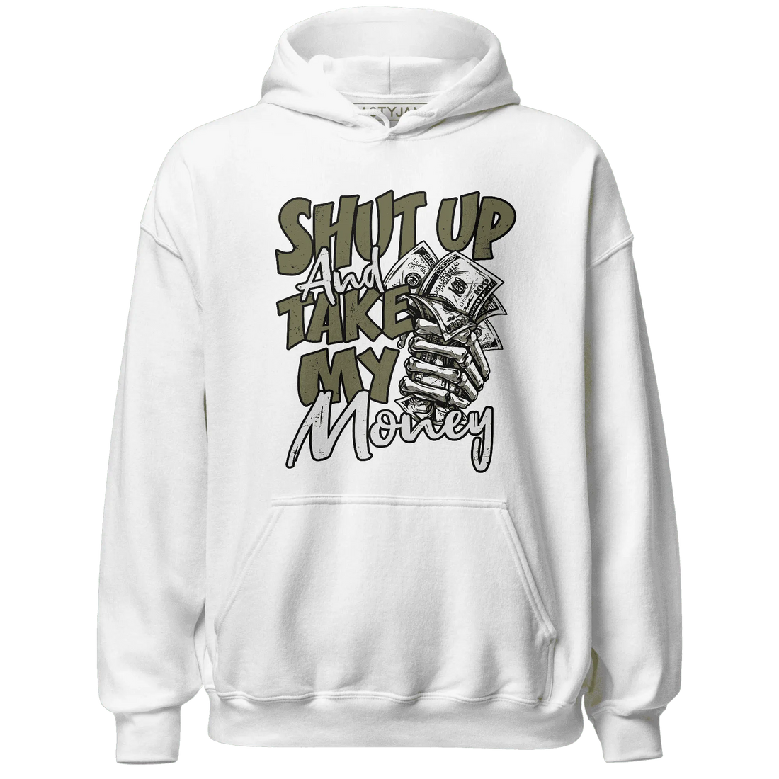 Medium-Olive-1s-Hoodie-Match-Shut-Up