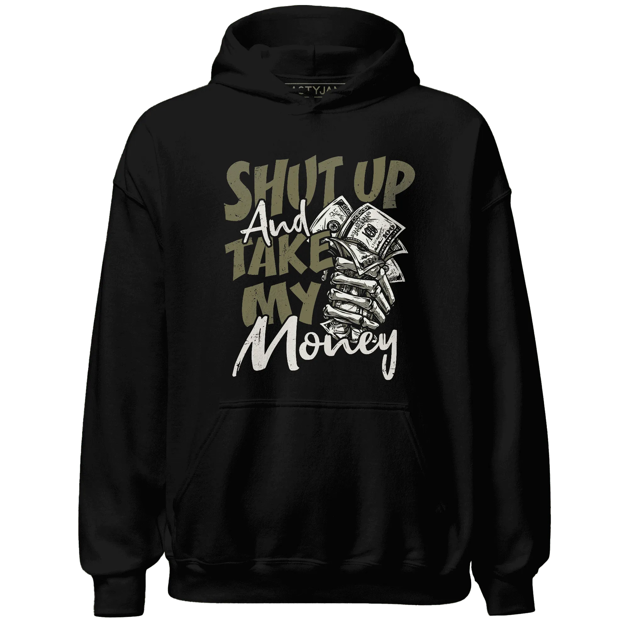 Medium-Olive-1s-Hoodie-Match-Shut-Up