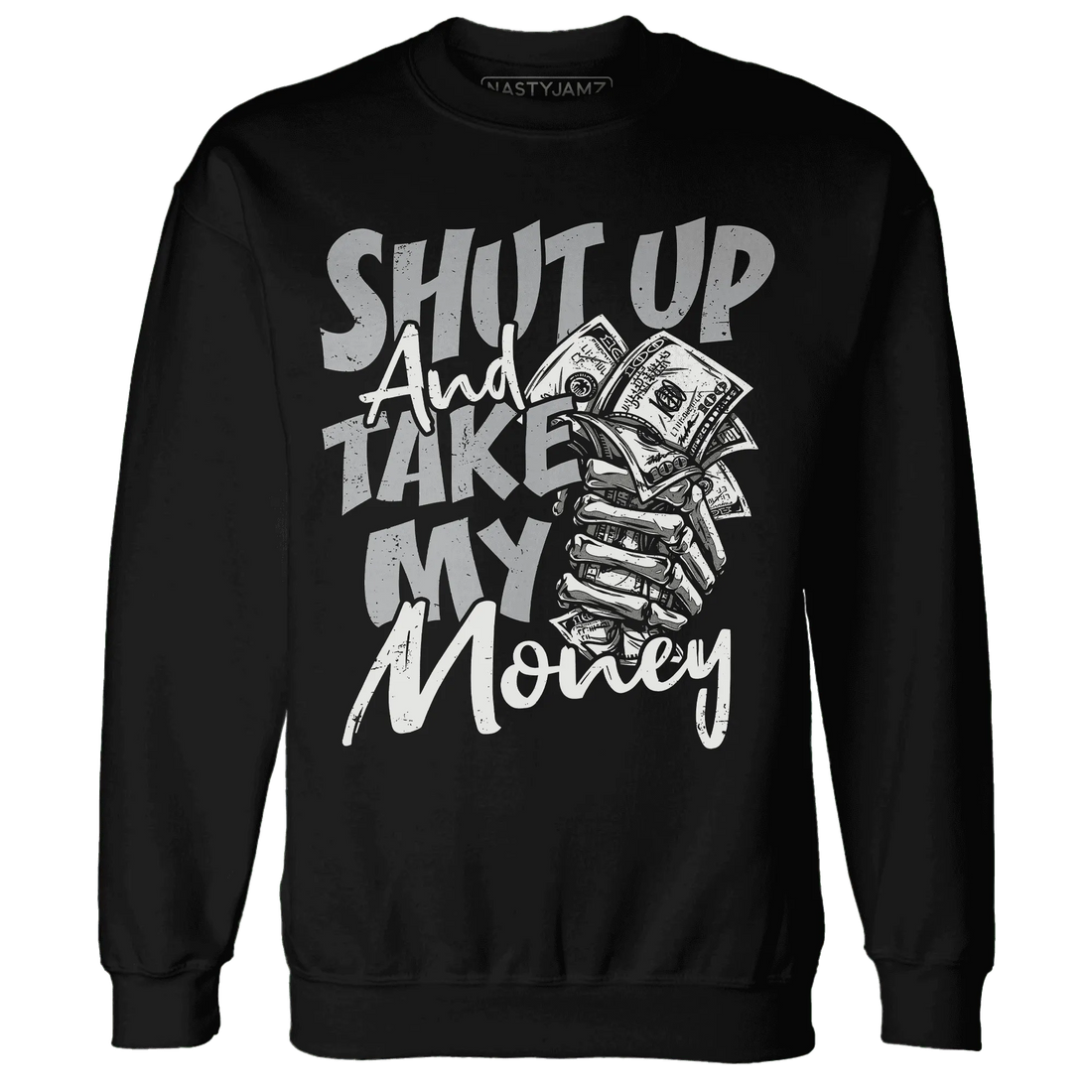 Wolf-Grey-1s-Sweatshirt-Match-Shut-Up