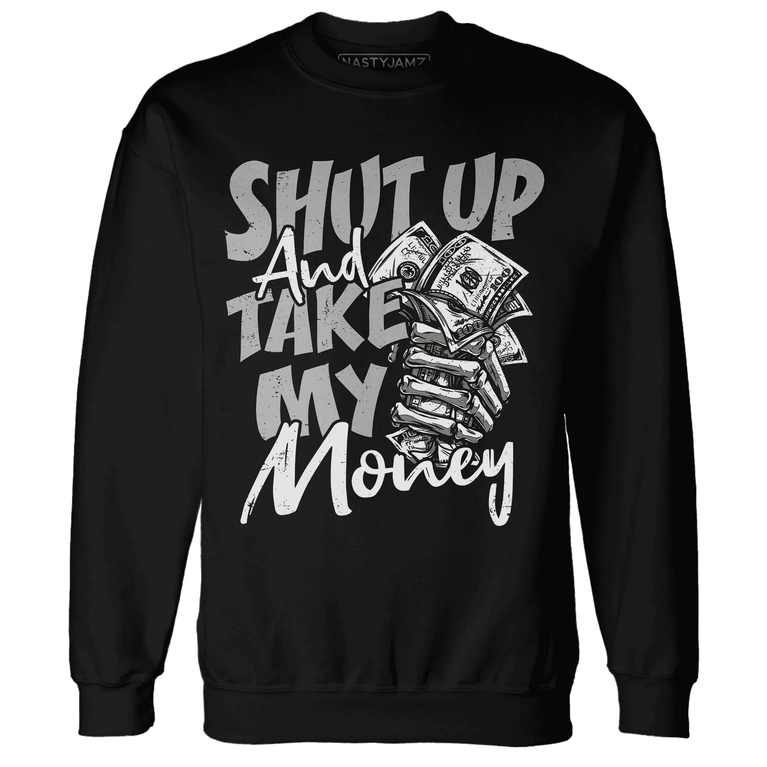 Wolf-Grey-1s-Sweatshirt-Match-Shut-Up