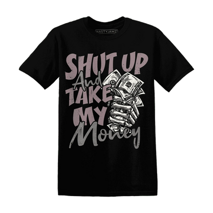 Black-Violet-Ore-3s-T-Shirt-Match-Shut-Up