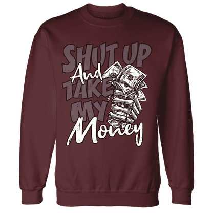 Burgundy-Crush-3s-Sweatshirt-Match-Shut-Up