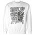 Cement-Grey-3s-Sweatshirt-Match-Shut-Up