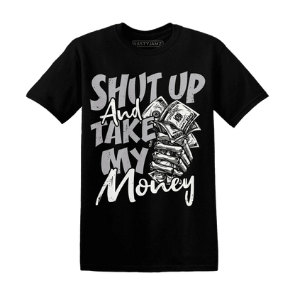 Cement-Grey-3s-T-Shirt-Match-Shut-Up