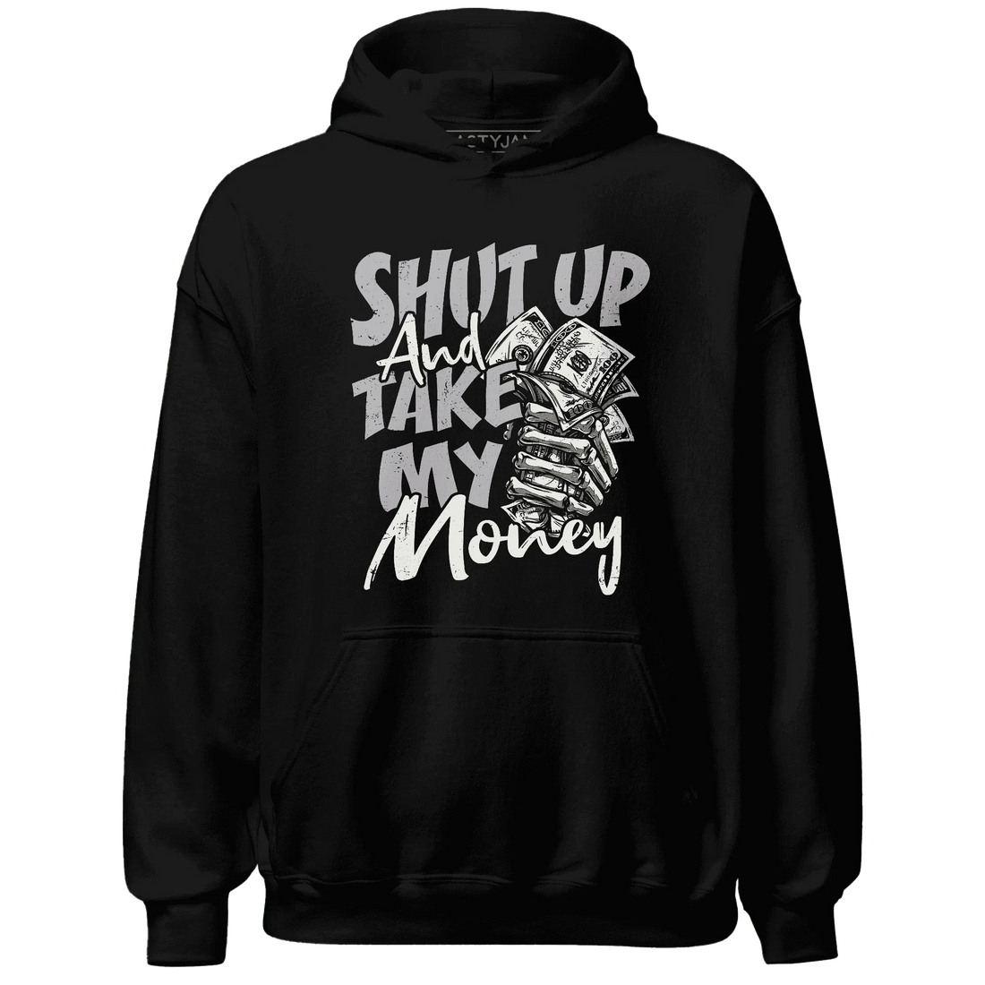 Cement-Grey-3s-Hoodie-Match-Shut-Up