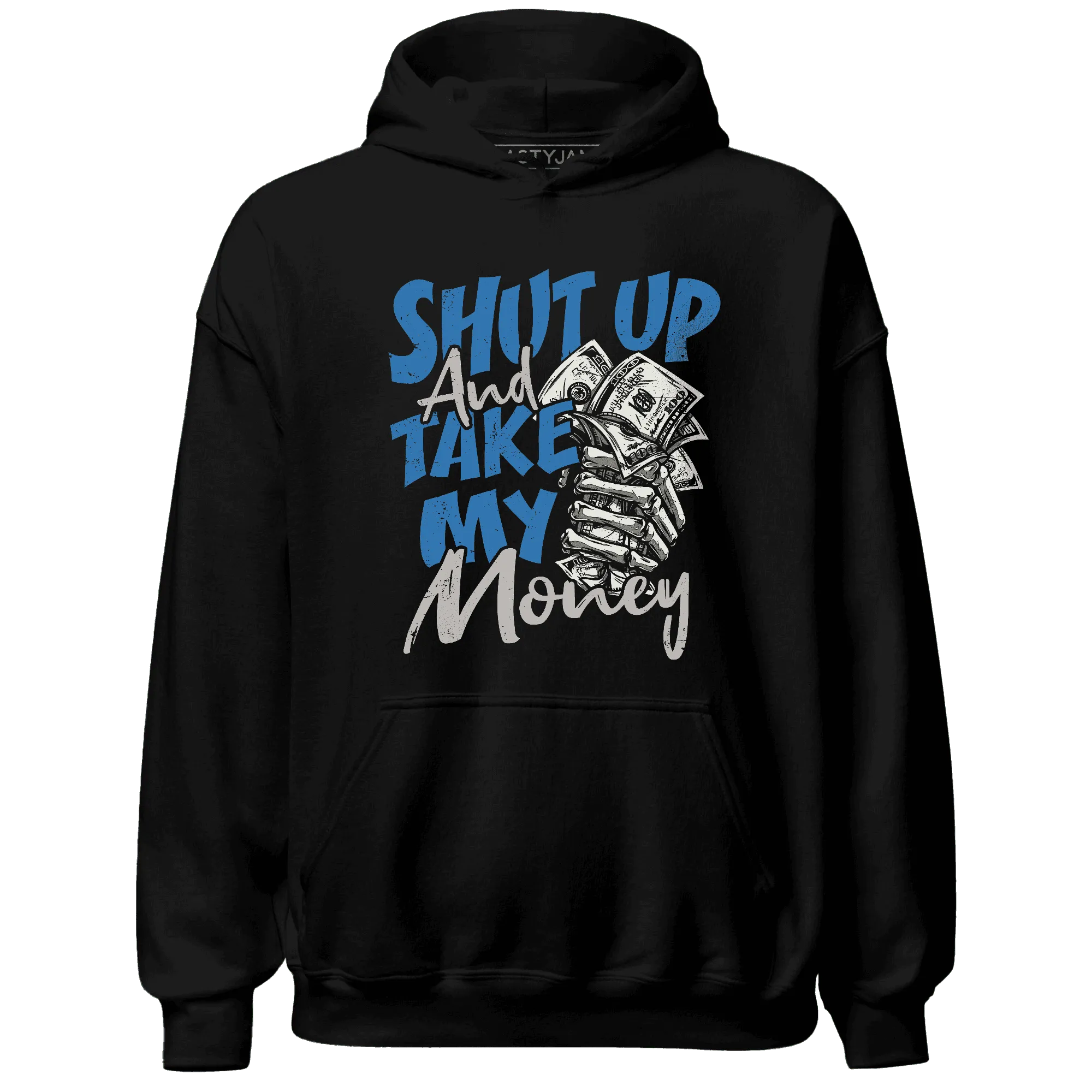 Industrial-Blue-4s-Hoodie-Match-Shut-Up