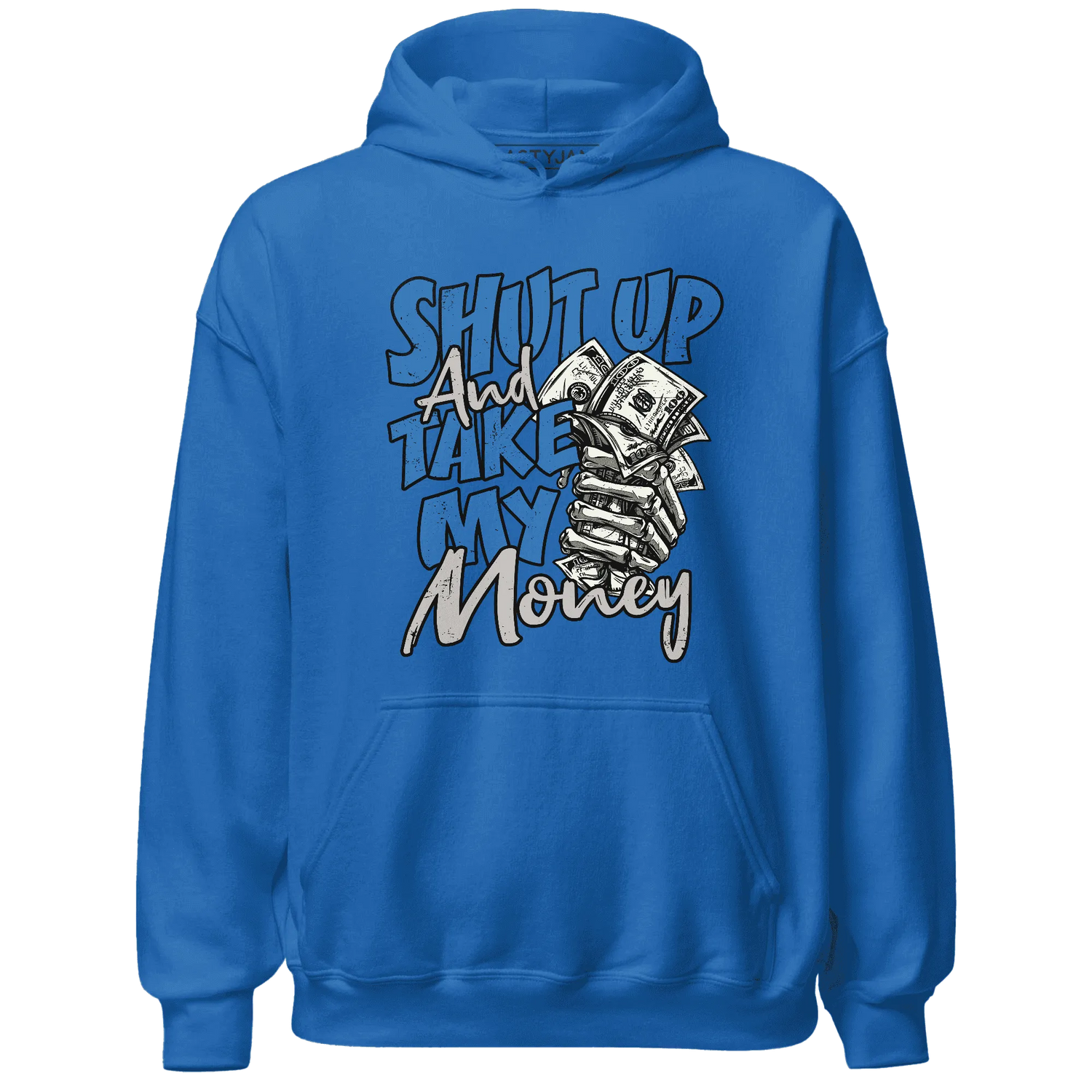 Industrial-Blue-4s-Hoodie-Match-Shut-Up