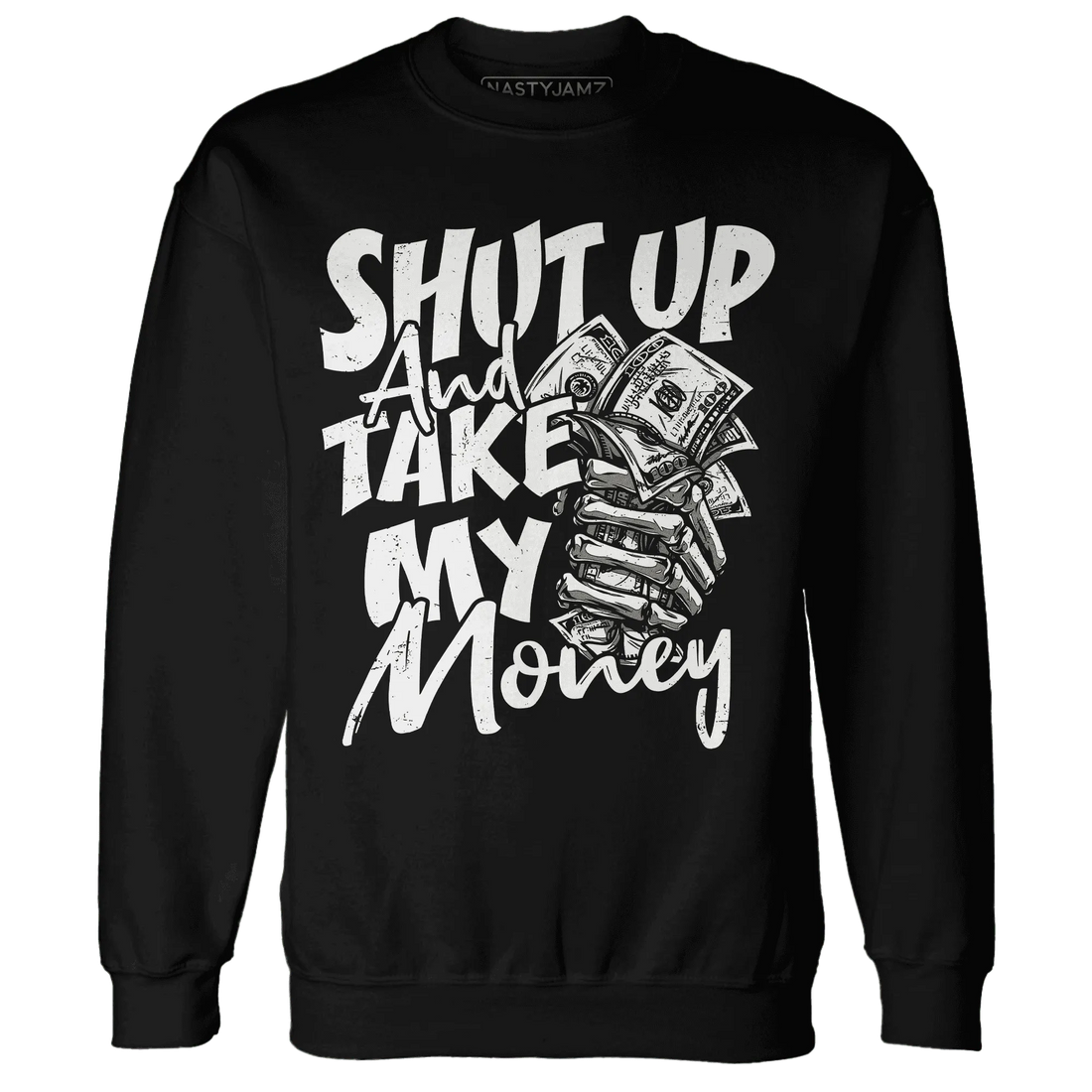 White-Thunder-4s-Sweatshirt-Match-Shut-Up