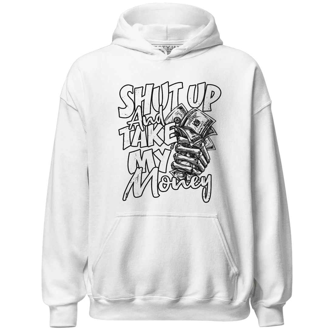 White-Thunder-4s-Hoodie-Match-Shut-Up