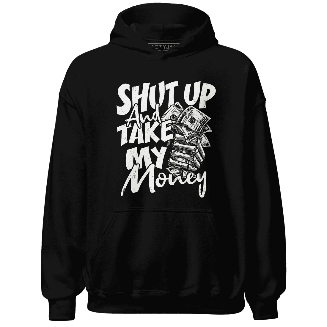 White-Thunder-4s-Hoodie-Match-Shut-Up