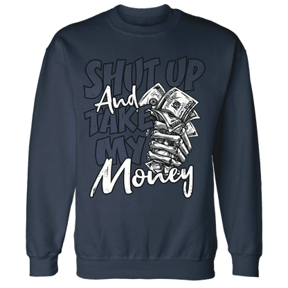 White-Navy-6s-Sweatshirt-Match-Shut-Up