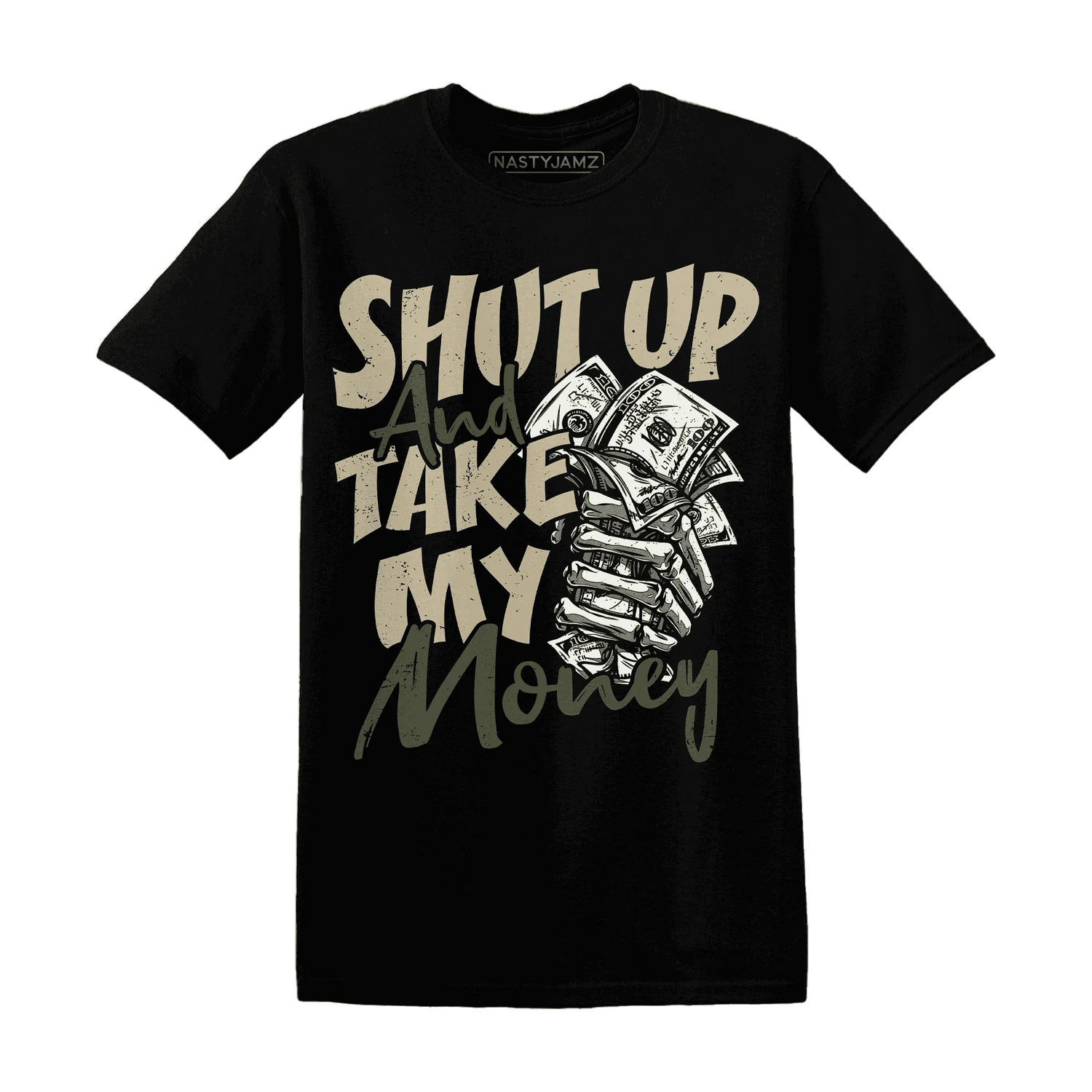 AM-1-Essential-Premium-NastyJamz-T-Shirt-Match-Shut-Up