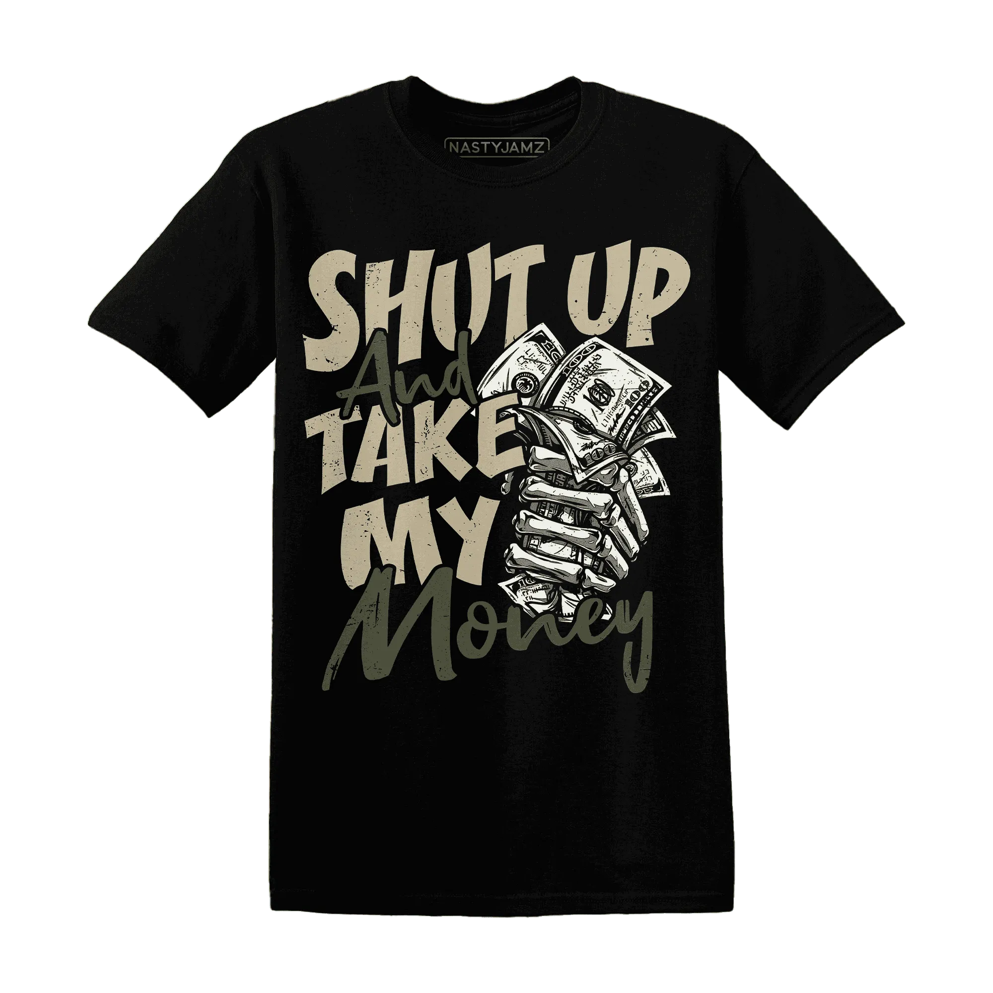 AM-1-Essential-Premium-NastyJamz-T-Shirt-Match-Shut-Up