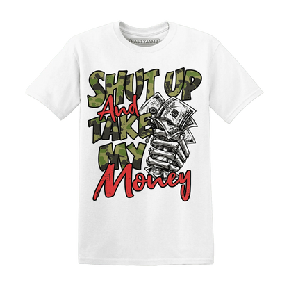 AM-90-Dark-Sage-Solar-Red-T-Shirt-Match-Shut-Up