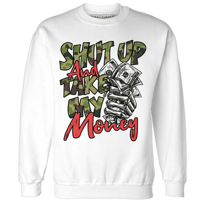 AM-90-Dark-Sage-Solar-Red-Sweatshirt-Match-Shut-Up