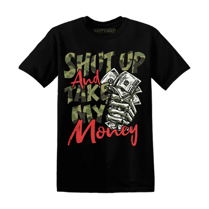 AM-90-Dark-Sage-Solar-Red-NastyJamz-T-Shirt-Match-Shut-Up