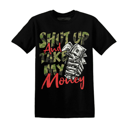 AM-90-Dark-Sage-Solar-Red-T-Shirt-Match-Shut-Up