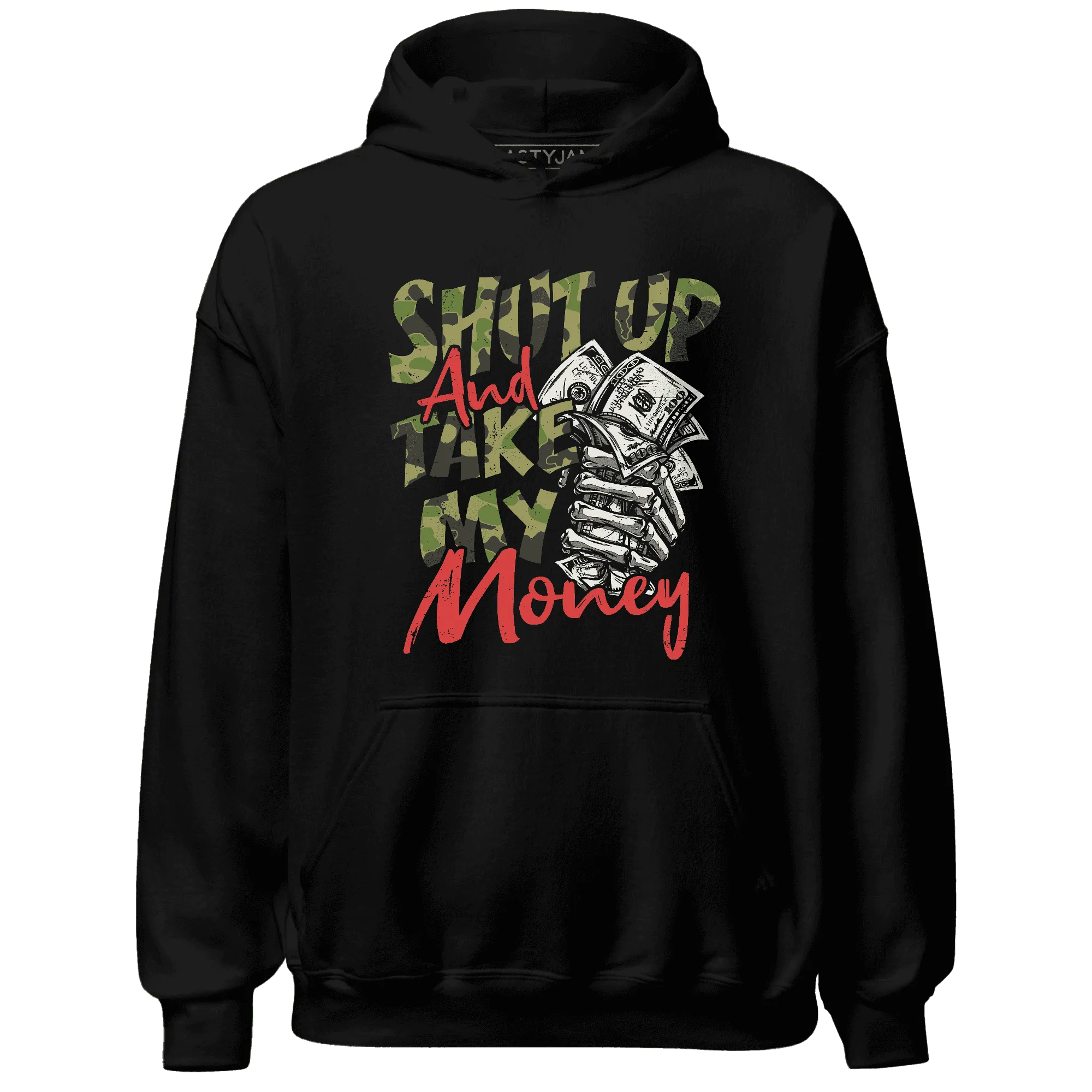 AM-90-Dark-Sage-Solar-Red-Hoodie-Match-Shut-Up