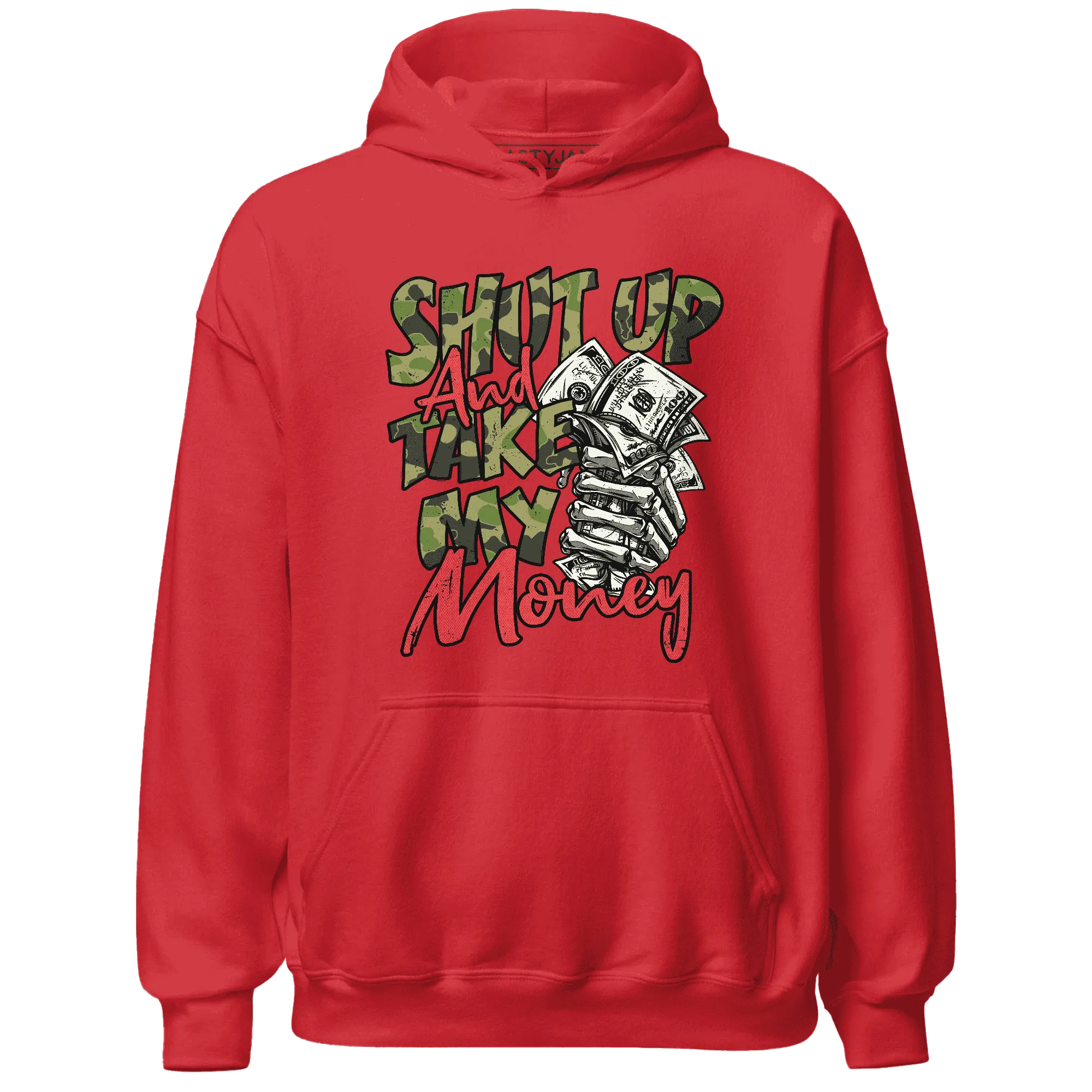 AM-90-Dark-Sage-Solar-Red-Hoodie-Match-Shut-Up