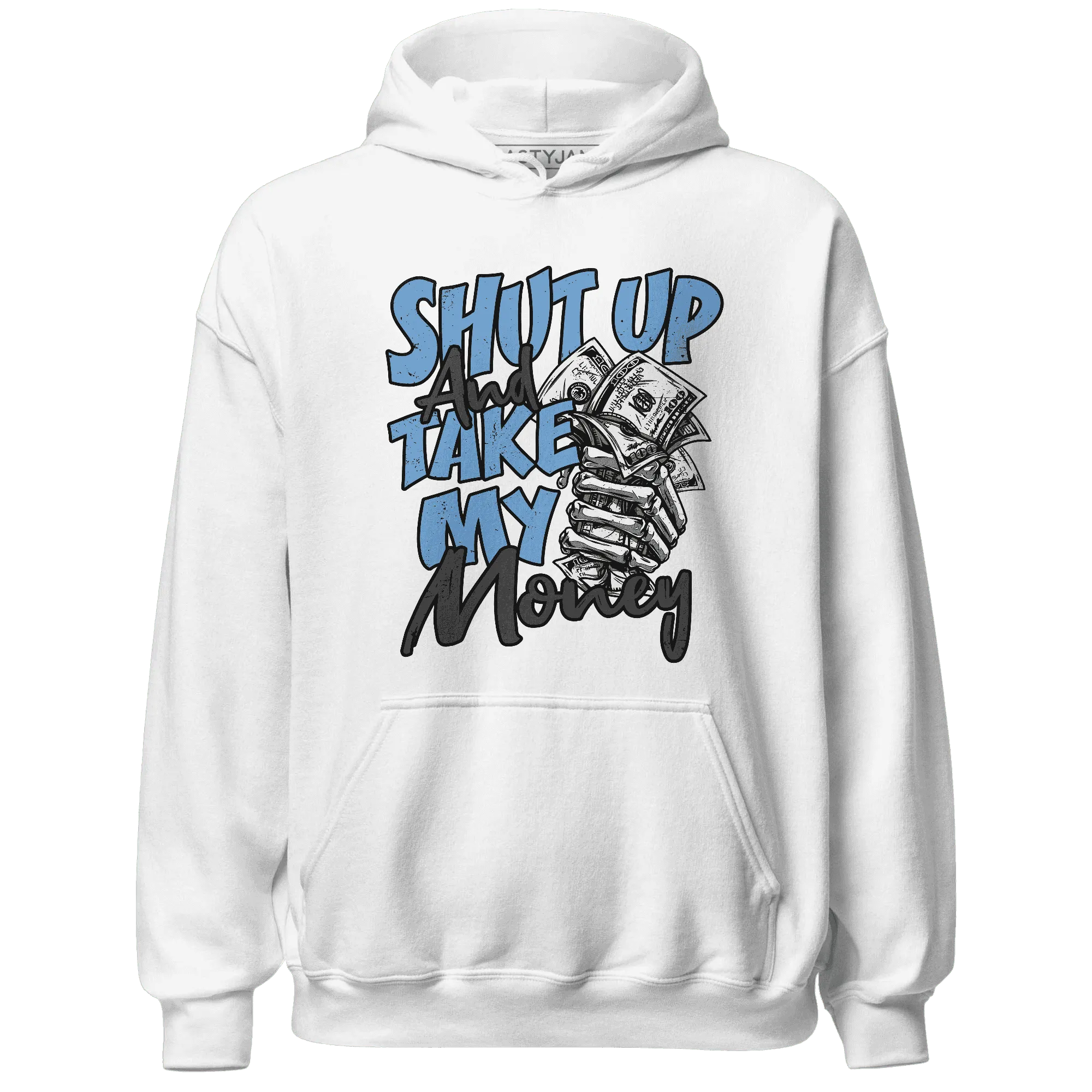 AM-Plus-Black-Univercitii-Blue-Hoodie-Match-Shut-Up