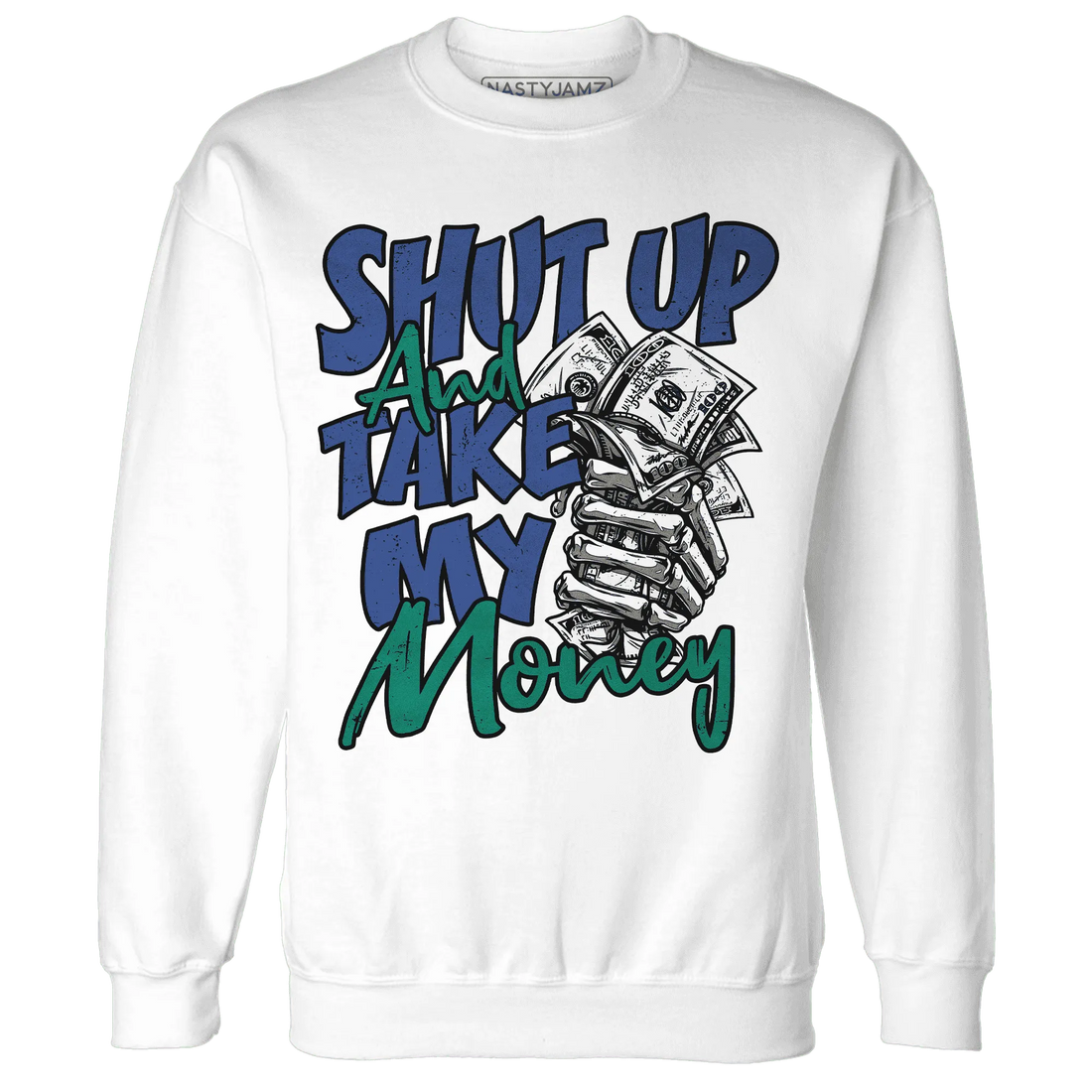 Dunk-Hyper-Royal-Malachite-Sweatshirt-Match-Shut-Up