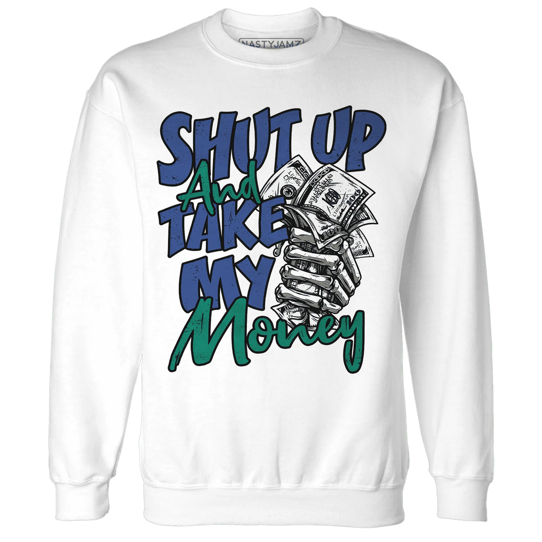 Dunk-Hyper-Royal-Malachite-NastyJamz-Sweatshirt-Match-Shut-Up
