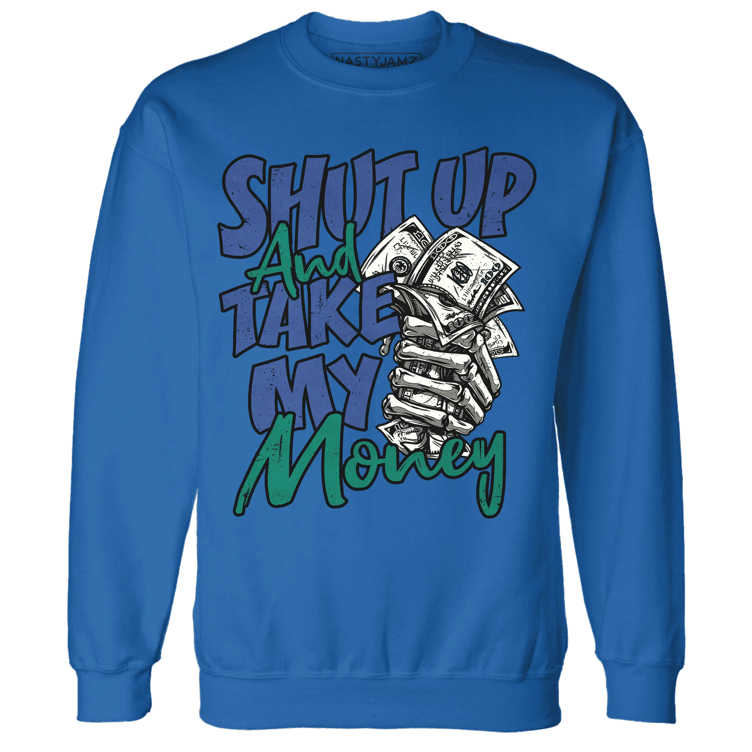 Dunk-Hyper-Royal-Malachite-Sweatshirt-Match-Shut-Up