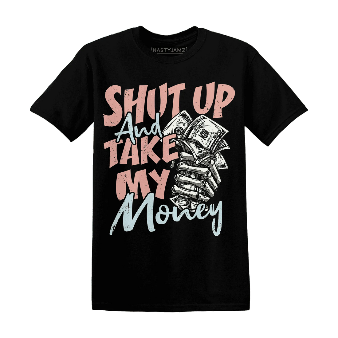 Dunk-Low-Glacier-Blue-Arctic-Orange-NastyJamz-T-Shirt-Match-Shut-Up